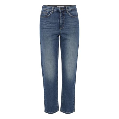 ICHI Ihtwiggy Raven Jeans voor dames, 19037/Medium Blauw, 32W