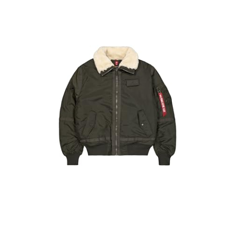Alpha Industries B15-3 TT Bomberjack voor heren Black Olive
