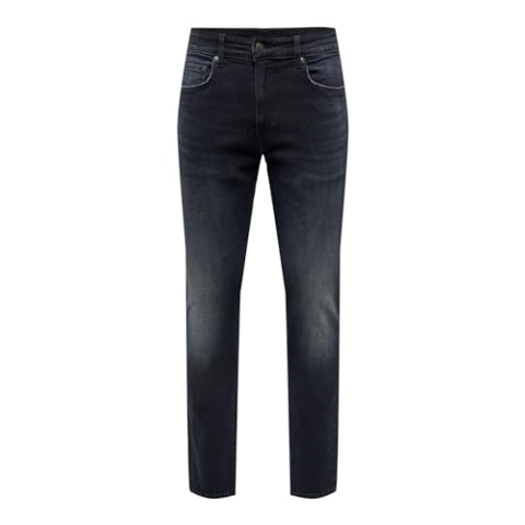 ONSLOOM Slim Blue Black 6921 DNM NOOS, Blue Black Denim., 31W x 34L