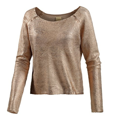 Ichi dames pullover 100661, ronde hals Regular Fit