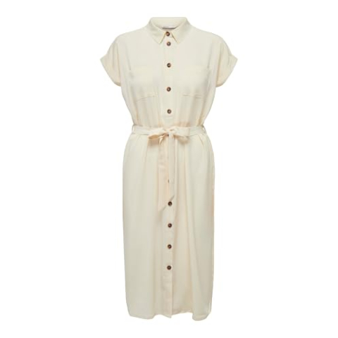 ONLY Onlhannover S/S hemdjurk voor dames Noos Wvn, berk, 36
