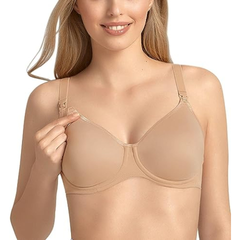 Anita maternity Still Basic BH voor dames,huidskleur (skin 722),75D