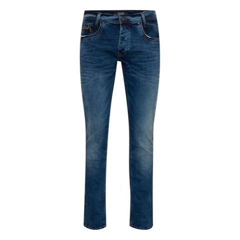 Blend Blizzard jeans voor heren, Denim Middle Blue 76201, 31W x 30L