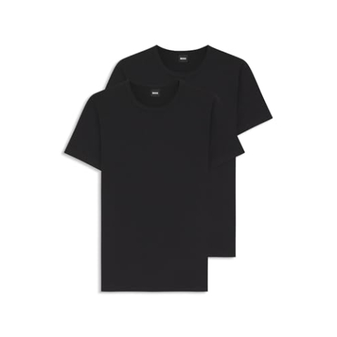 BOSS Heren T-shirt, zwart 1, S