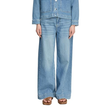 Comma Jeans Broek Wide Leg