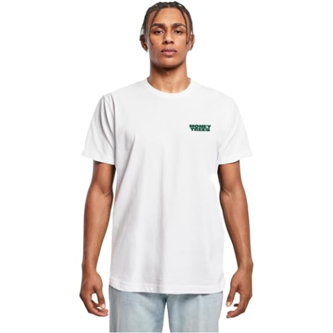 Mister Tee Money Trees Tee, wit, 5XL