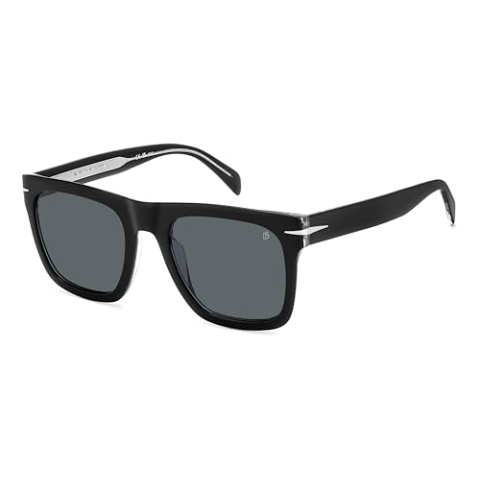David Beckham DB 7000/S FLAT BLACK/GREY 56/22/150 Mensbrillen Zonnebrillen