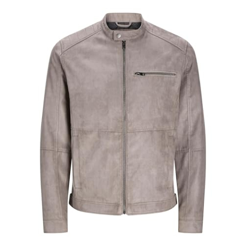 JACK & JONES Jjedylan Biker Jacket Noos voor heren, Valk, XS