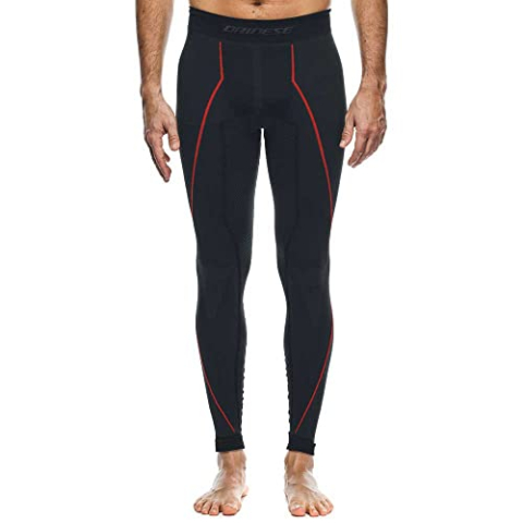Dainese Heren Thermo Pants Baselayer-broek, zwart/rood, XS/S