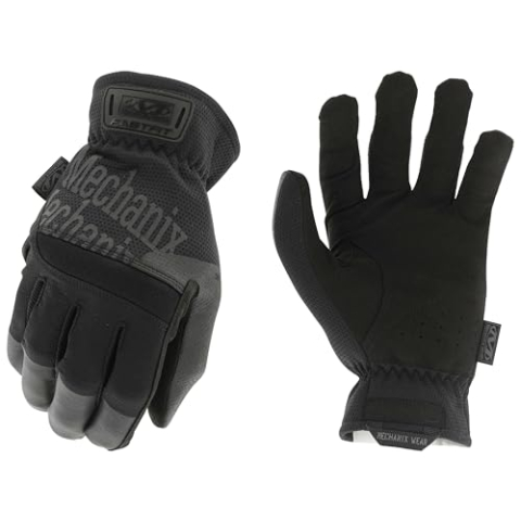 Mechanix Wear FastFit® Covert Gloves (Small, Covert Gloves Black)