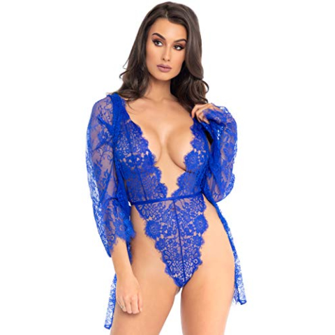 LEG AVENUE Kostuumset voor dames, koningsblauw, S