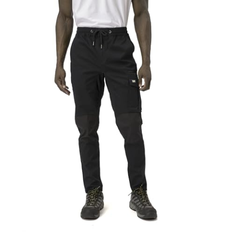 Caterpillar Slim Fit Dynamic Cargo broek heren Werkbroek , Zwart, 32W / 32L