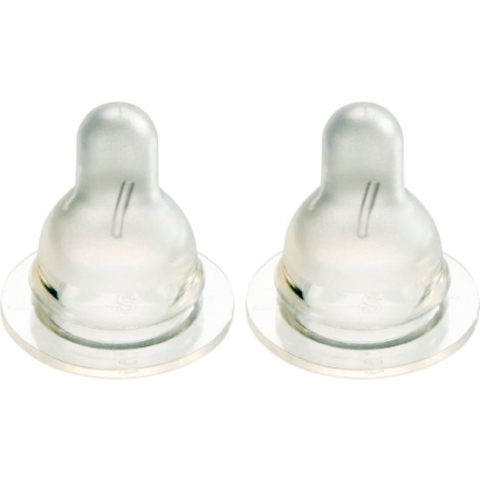 Difrax Flessenspeen Natural - Maat Large - 2 stuks