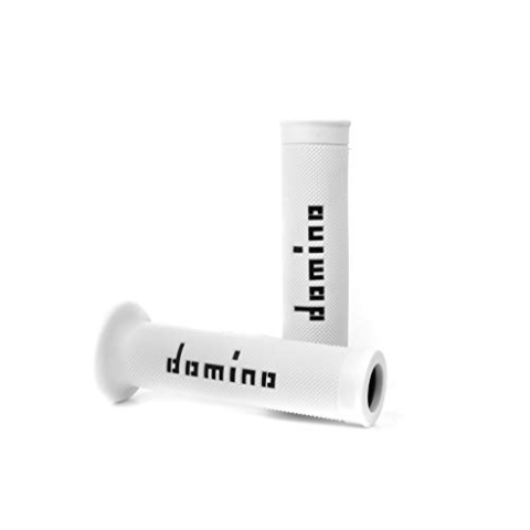 Domino Greeprubber Offroad rechts D.22mm. L.126mm Open Wit/sz A01041C4046B7-0