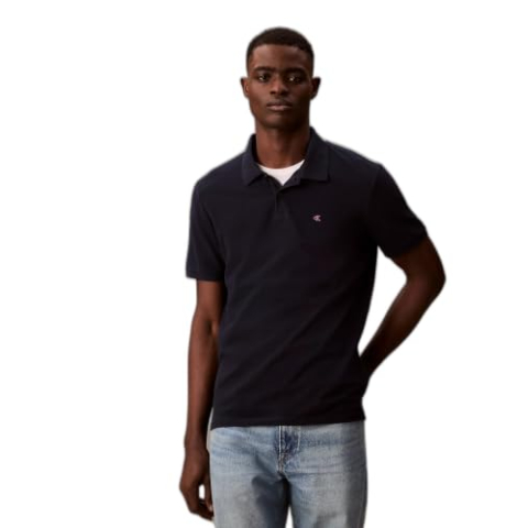 Calvin Klein Polo's voor heren, Blauw (Donker Saffier), M