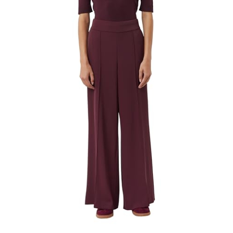 comma Lange broek met brede pijpen, 4922, 36