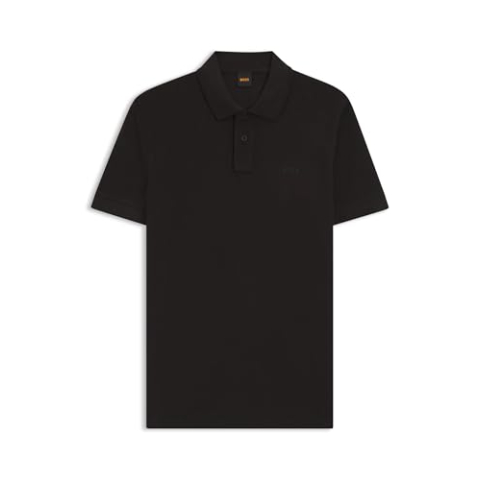 BOSS heren prime polo, zwart 1, 3XL