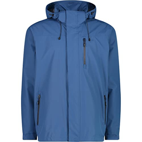 CMP Regenjas, heren, Stofblauw, 52