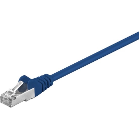 CAT5e FTP patchkabel / internetkabel 1,50 meter blauw - netwerkkabel