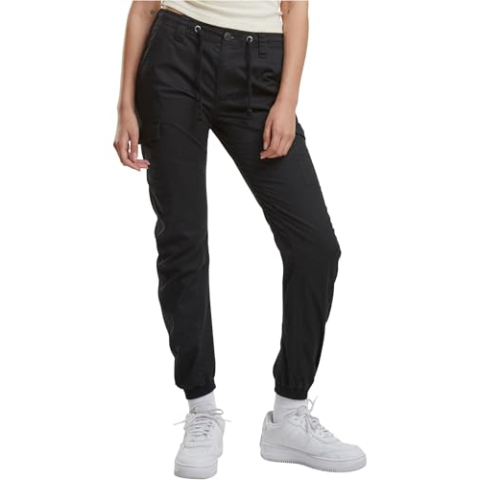Brandit Melina Pants Stoffen broek zwart M 98% katoen, 2% elastaan Basics