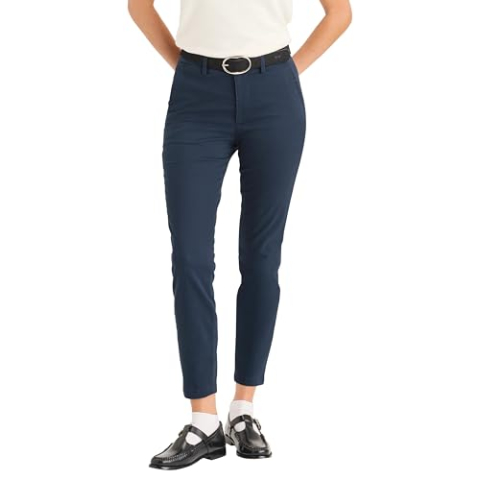 Dockers Damesbroek, weekend, skinny chino, Navy Ash, 29W