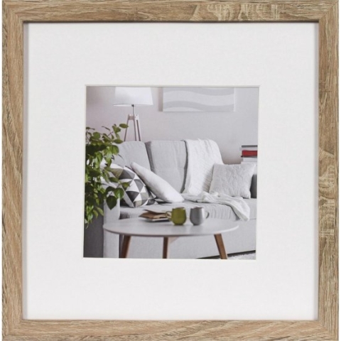 Fotolijst - Henzo - Modern - Fotomaat 30x30 cm - Lichtbruin