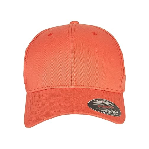 Flexfit Wooly Combed Honkbalpet Baseball Cap, oranje, One size