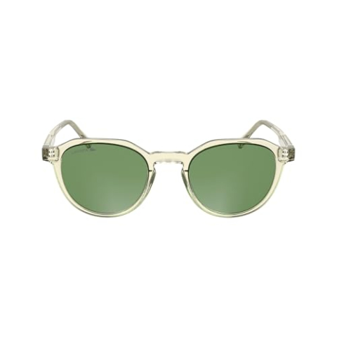 Lacoste Zonnebril Heren L6052S/N - Transparant Geel met Lens