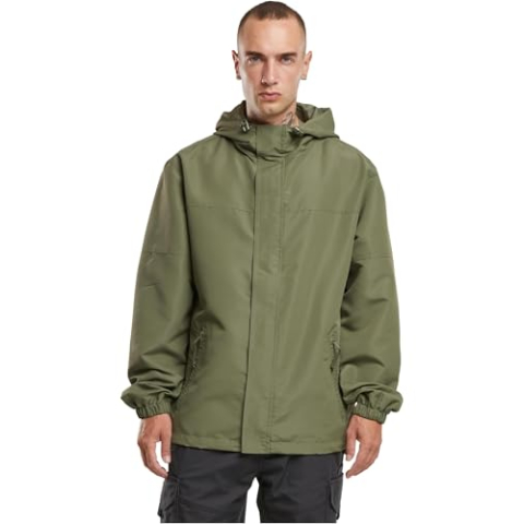 Brandit Light WB Frontzip Tussenseizoensjas olijf L 100% polyester Basics