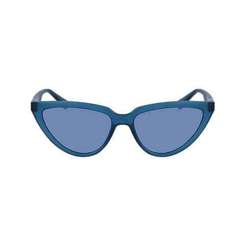 Calvin Klein Dames CKJ23658S Zonnebril, Avio, eenheidsmaat, Avio, one size