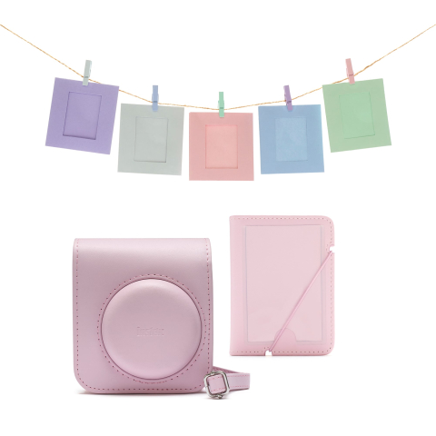instax Fujifilm mini 12 Accessoire Kit, Blossom Pink