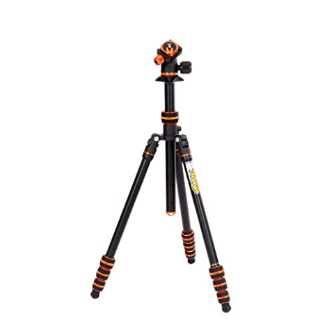3 Legged Thing Punks Travis 2.0 Magnesiumlegering Algemeen Gebruik Statief - Verstelbaar, Multifunctioneel Camera Statief met Drie Afneembare Poten4885868 (Oranje)