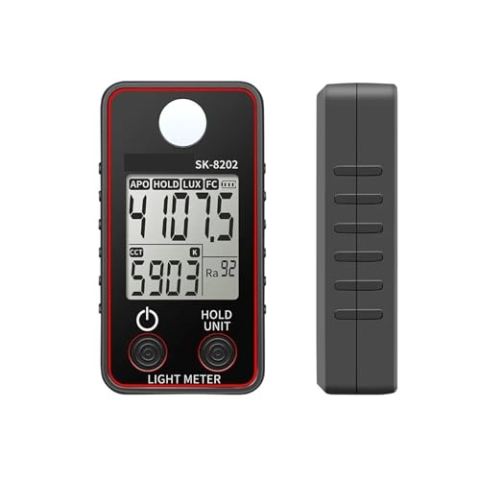 Lichtmeter, Draagbare digitale verlichtingsmeter 0,5–300.000 lux/Fc Lichtmeterfotometer(SK-8202)