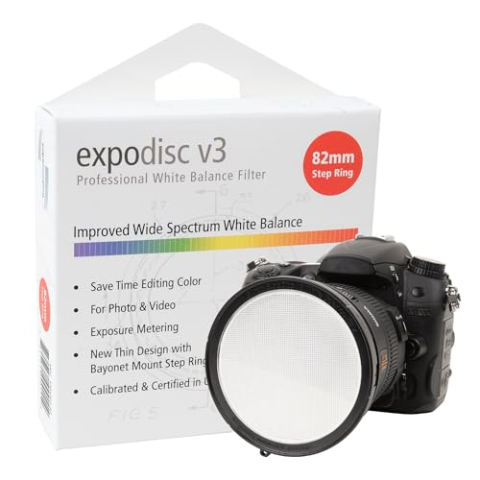 ExpoDisc v3 Professionele witbalans filter (82mm)