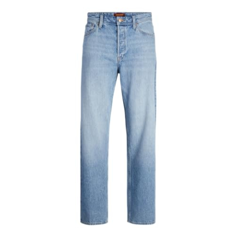 JACK & JONES heren jeans broek, Denim Blauw, 28W x 32L