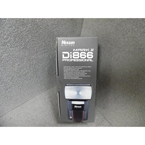 Nissin Di866 Mark II Flash voor digitale SLR Nikon zwart