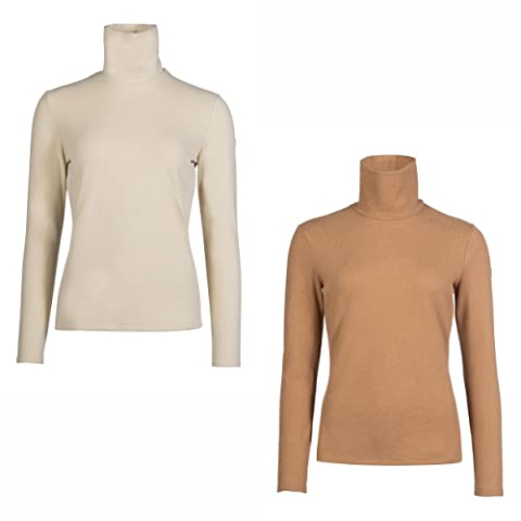 HKM Marrakesh Shirt met coltrui voor dames Vanille M