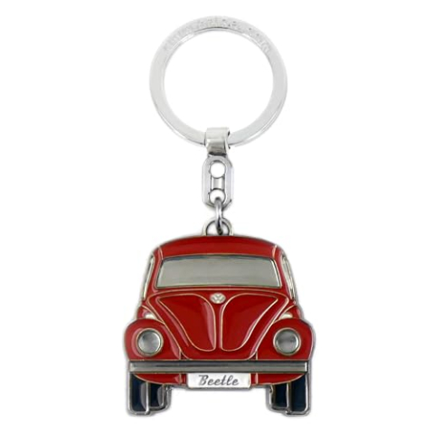 BRISA VW Collection Volkswagen Kever Sleutelhanger in Gift Tin - Rood