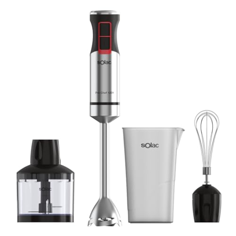 Solac Staafmixer 1200 W PRO 3 accessoires