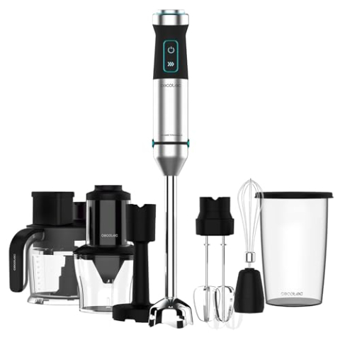 Cecotec - - Blenders - Hand-held Blender Power TitanBlack 1500 XL TotalMix Cecotec 1500 W