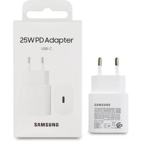 Samsung Super Fast Travel Charger USB-C - 25W - EP-TA800NWEGWW - Wit