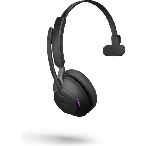 Jabra Evolve2 65 MS Mono - Bluetooth Headset - op oor - omkeerbaar - draadloos - USB-A - ruisisolatie