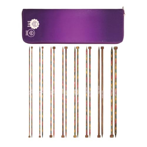 KnitPro breinaaldenset met één punt, Symfonie, 30 cm, 3.50-8.00mm