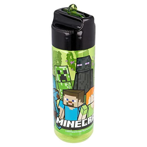 Stor Minecraft Herbruikbare Tritan-waterfles, 540 ml