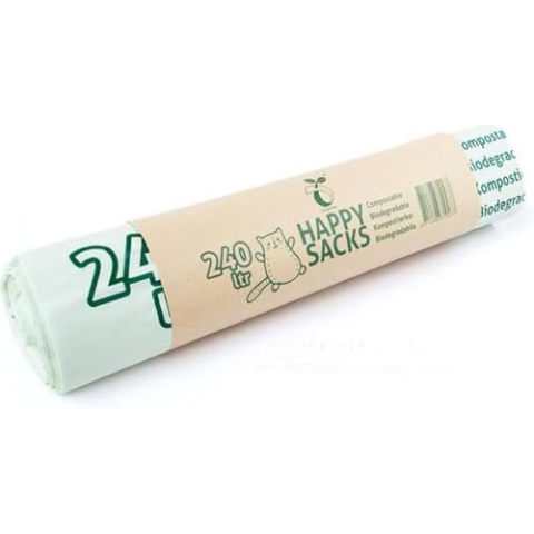 Happy Sacks biozakken 240 liter - containerzakken - 10 stuks