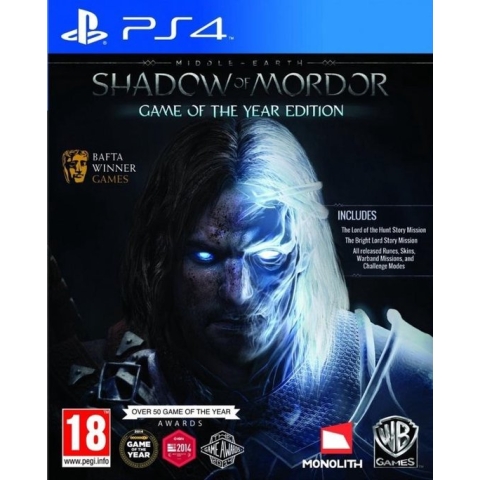 Middle-Earth: Shadow of Mordor - Game of the Year Edition - PS4 (Import)
