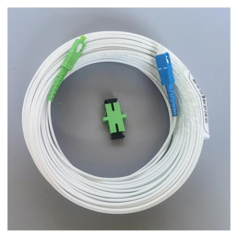 30M Single Mode Simplex Indoor Optische Vezel Patchkabel SC/APC naar SC/UPC - Communicatie Drop-verlengkabel