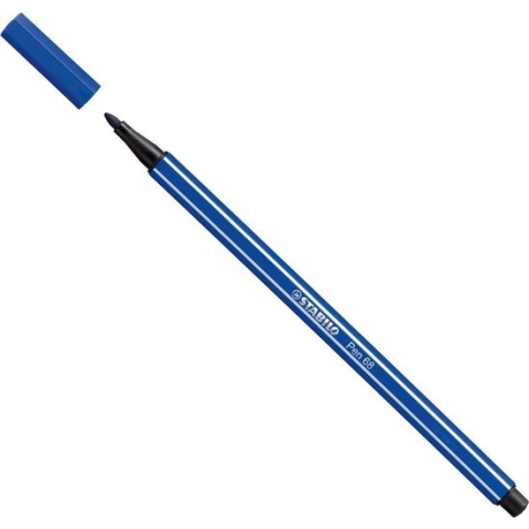STABILO Pen 68 - Premium Viltstift - Donker Blauw - per stuk
