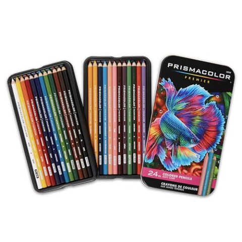 Prismacolor 3597T Premier kleurpotloden, Soft Core, 24 tellen