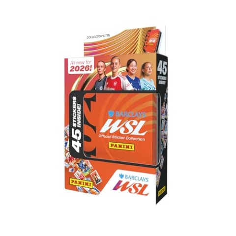 Panini Barclays Super League Officiële stickercollectie voor dames 2026 - Pocket Tin